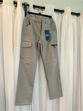 Outdoor Sports Men's Insulated Utility Cargo Pants - Gray